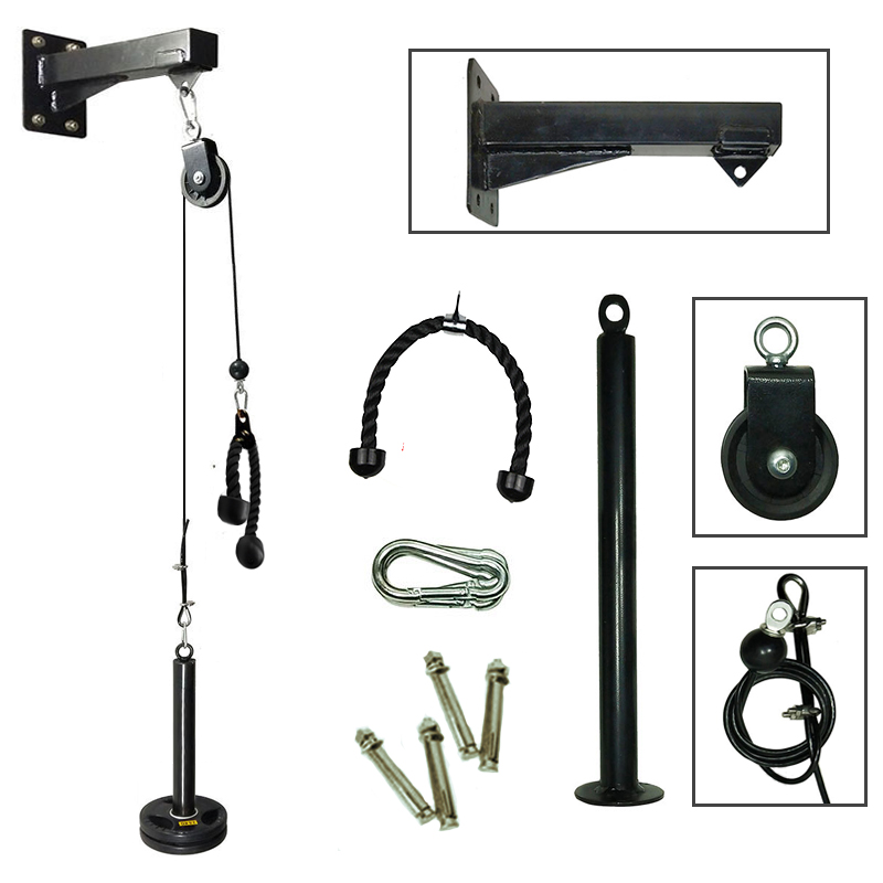 Pulley Home Gym - Gym Dinding Kebugaran DIY Katrol Kabel