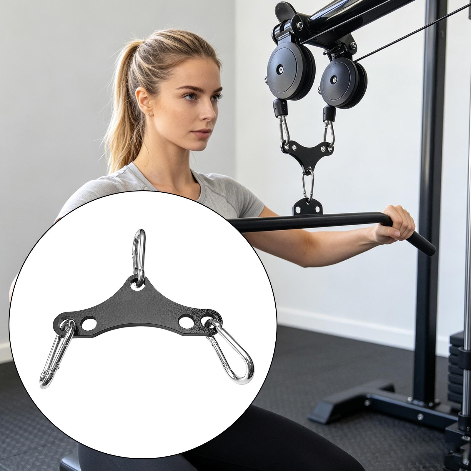 Pulley Home Gym - Adaptor Bar Pull-Down Posisi Tinggi, Konektor