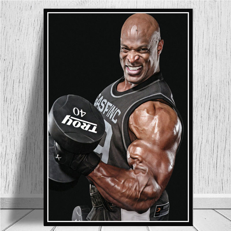 Home Gym York - Ronnie Yah Poster Lukisan Kanvas Minyak