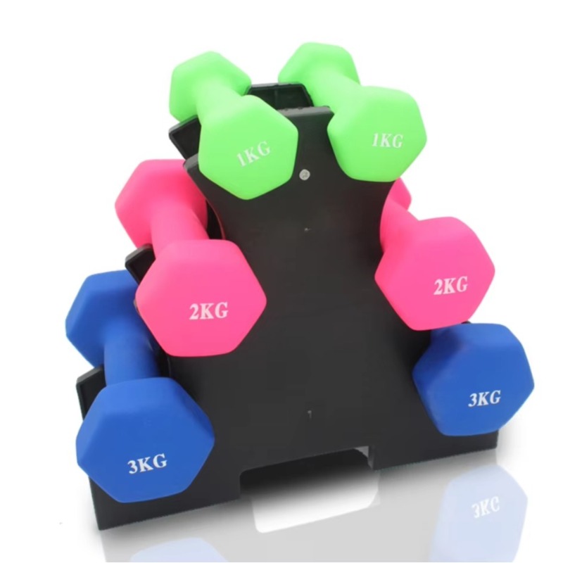 Rak Penyimpanan Dumbbell 3 Tin - Home Gym Training ulasan dan harga