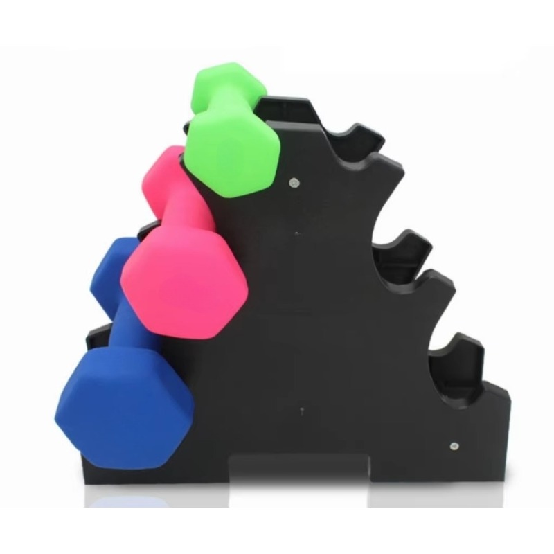 Rak Penyimpanan Dumbbell 3 Tin - Home Gym Training ulasan dan harga