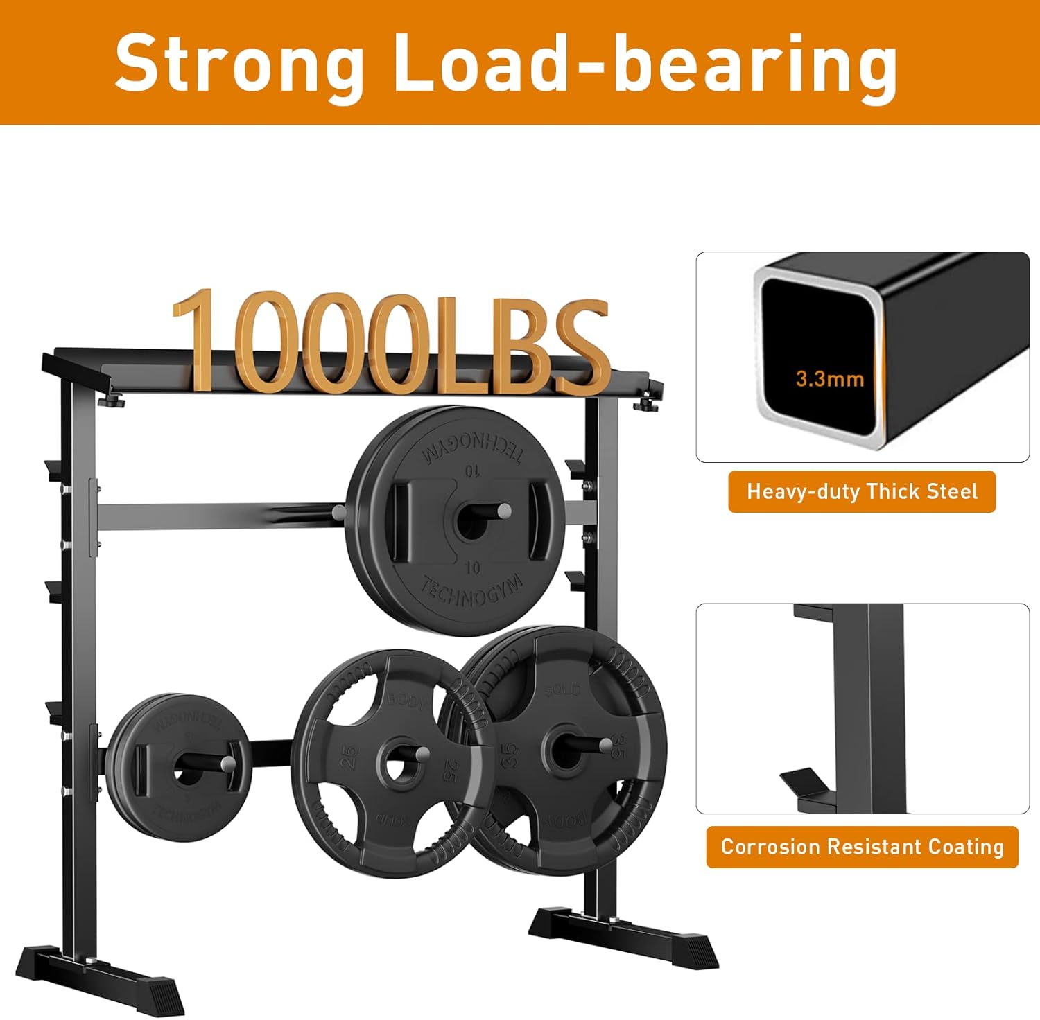 Rak Penyimpanan Beban Latihan  - Home Gym Training ulasan dan harga