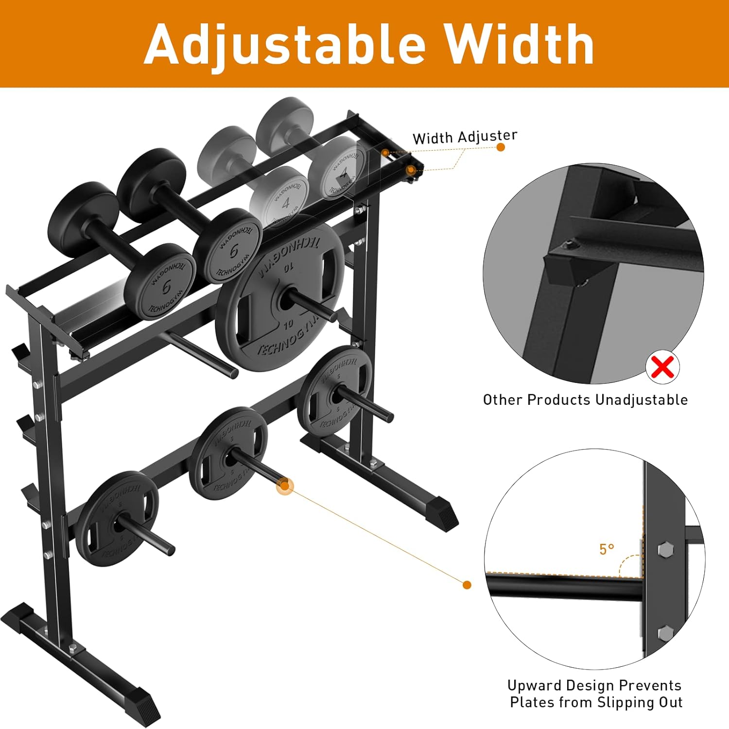 Rak Penyimpanan Beban Latihan  - Home Gym Training ulasan dan harga