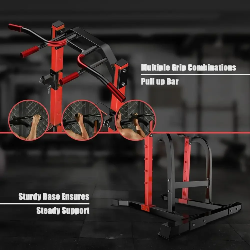 Menara Latihan Kekuatan dengan - Pull Up Bar Tower ulasan dan harga