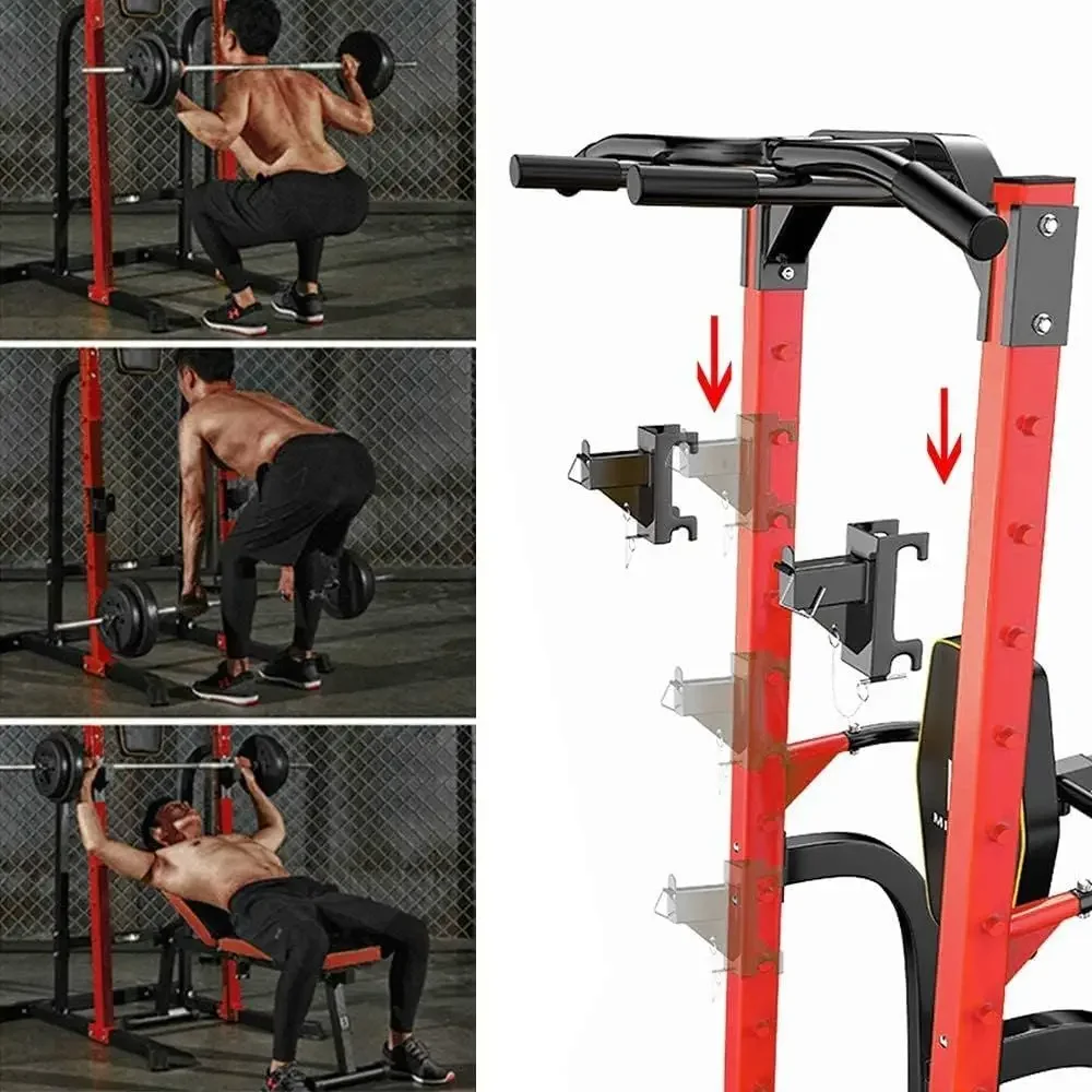 Menara Latihan Kekuatan dengan - Pull Up Bar Tower ulasan dan harga