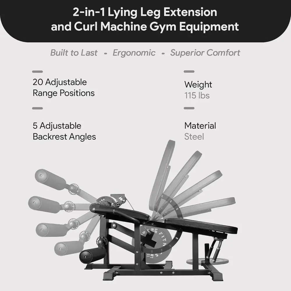 Mesin Latihan Kaki Serbaguna u - Home Gym Leg Extension Machine ulasan dan harga