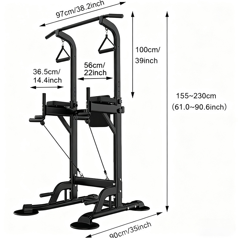 Pull up Station Power Tower Di - Pull Up Bar Tower ulasan dan harga