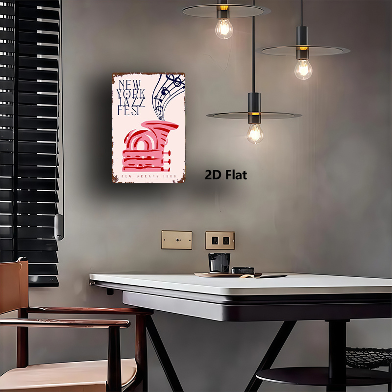 Tanda Logam 2D Festival Jazz N - Home Gym York ulasan dan harga