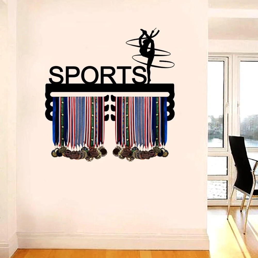 Rak Pajangan Medali Olahraga C - Home Gym Decor ulasan dan harga