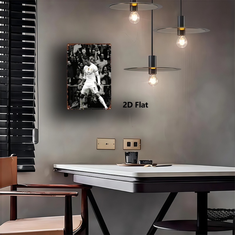 Logo logam, seni dinding peray - Home Gym Decor ulasan dan harga