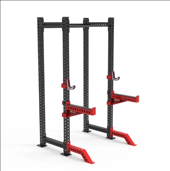 Rak Squat Setengah Rangka Baja - Home Gym Half Rack ulasan dan harga