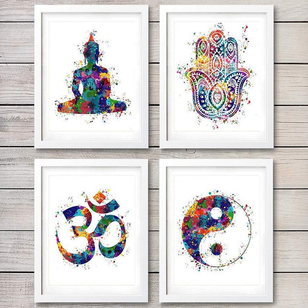 Poster Lukisan Kanvas Seni Yog - Home Gym York ulasan dan harga
