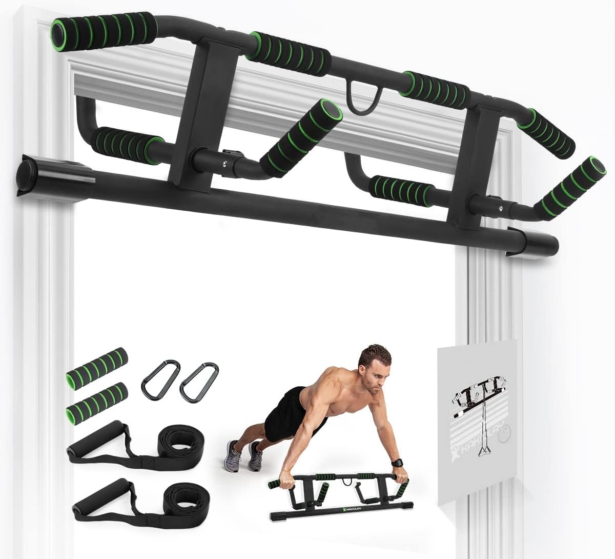 Bar Pull Up Wellshow Sport unt - Chin Up Doorframe ulasan dan harga