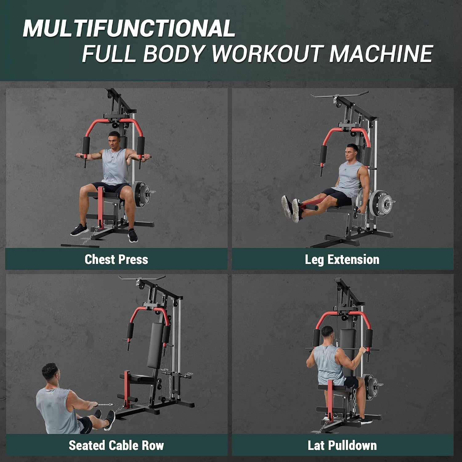Mesin Gym Rumah untuk Seluruh  - Pulley Home Gym ulasan dan harga