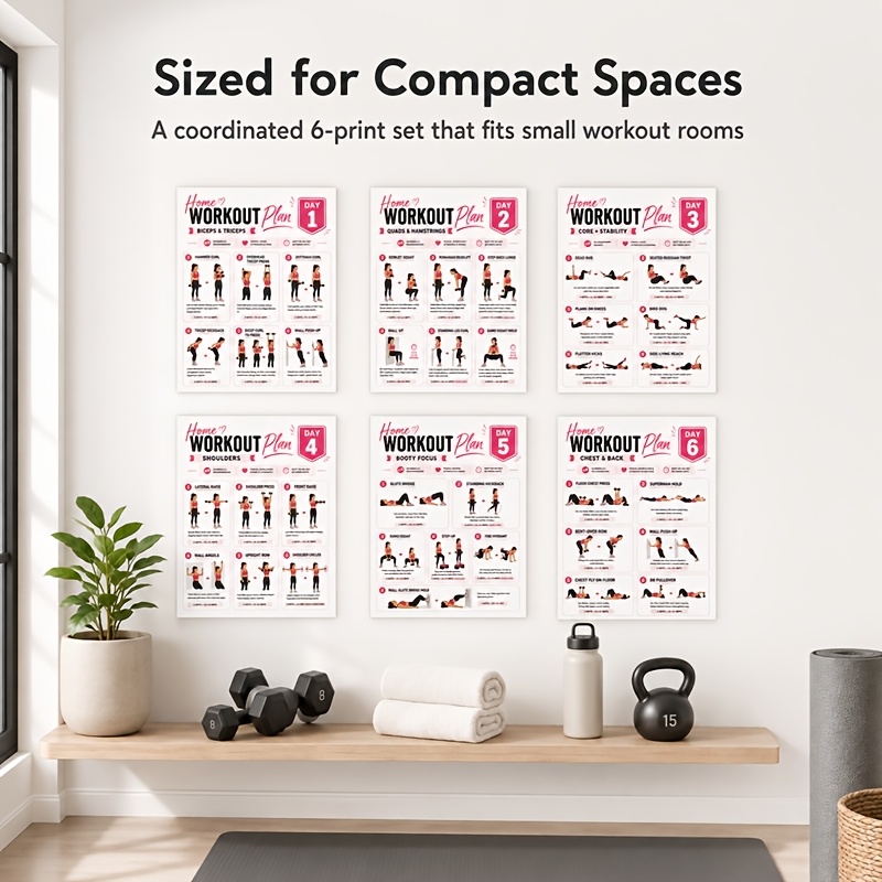 Set Lengkap 6 Lembar Latihan U - Home Gym Reviews ulasan dan harga