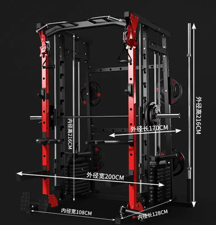 Mesin Smith All-in-One Heavy D - Home Gym Leg Press ulasan dan harga