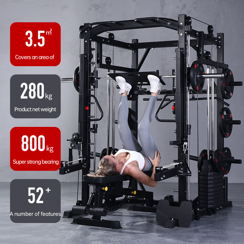 Rak Latihan Smith Machine Komp - Home Gym Half Rack ulasan dan harga