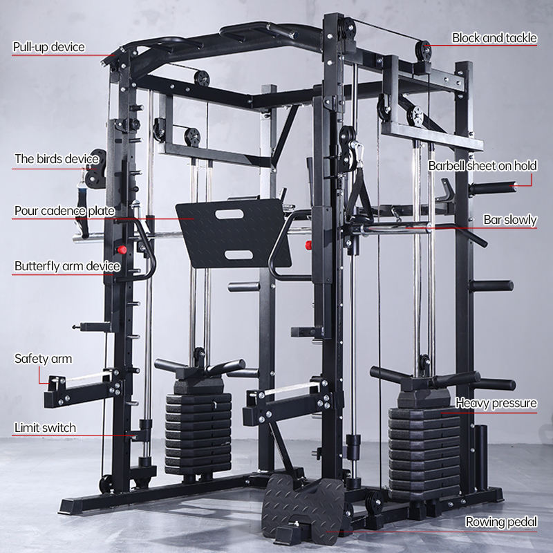 Rak Latihan Smith Machine Komp - Home Gym Half Rack ulasan dan harga