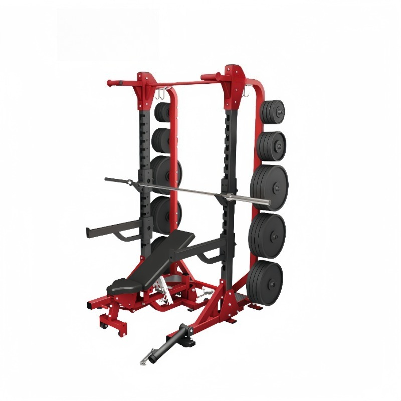 Set Lengkap Peralatan Gym Kome - Home Gym Half Rack ulasan dan harga