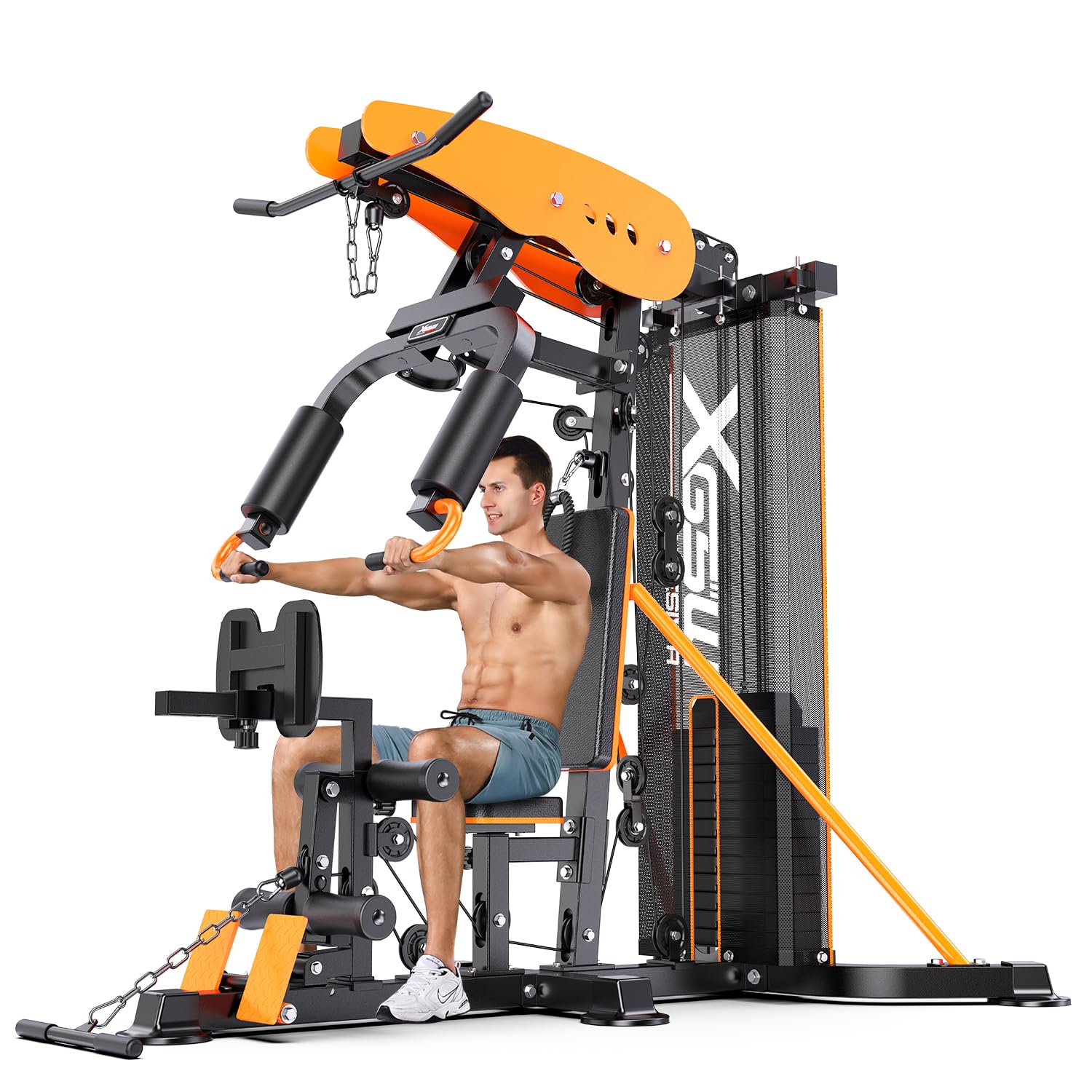 Stasiun Latihan Gym Rumah Mult - Pulley Home Gym ulasan dan harga
