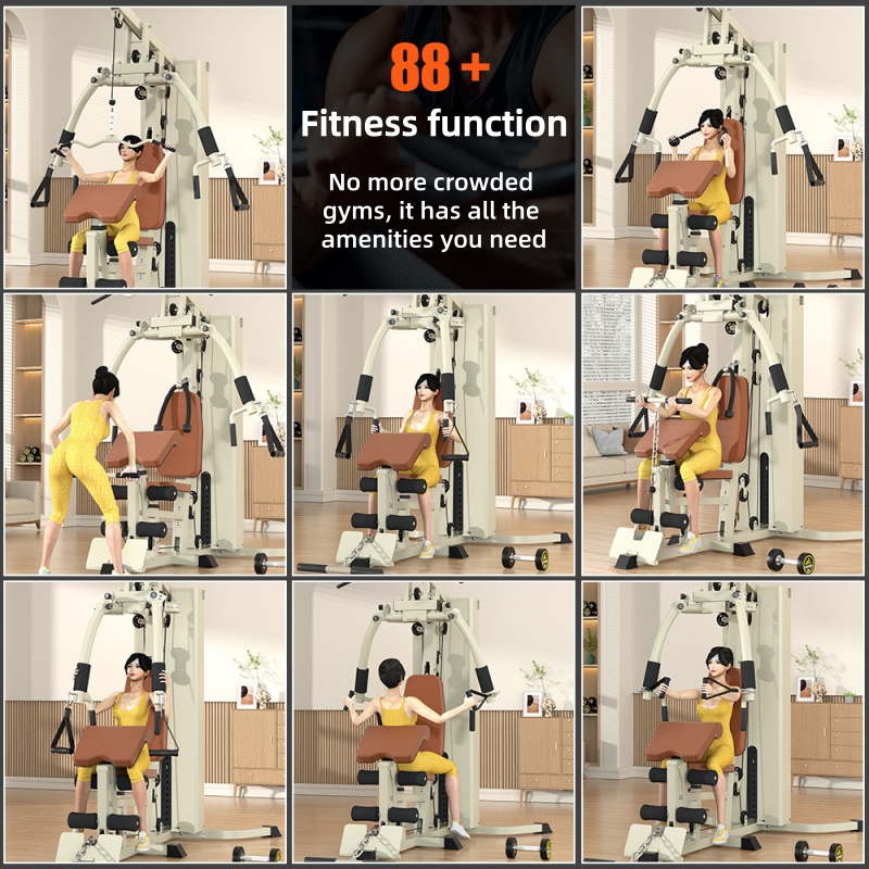 Mesin latihan komprehensif, me - Home Gym Leg Press ulasan dan harga