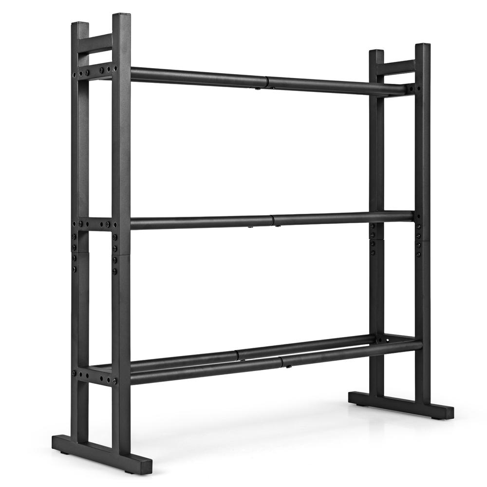 Rak Dumbbell 3 Tingkat Heavy D - Home Gym Training ulasan dan harga