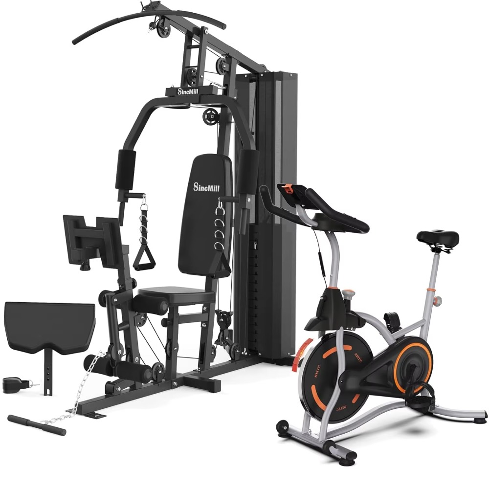 148LB Peralatan Gym Multifungs - Home Gym Half Rack ulasan dan harga