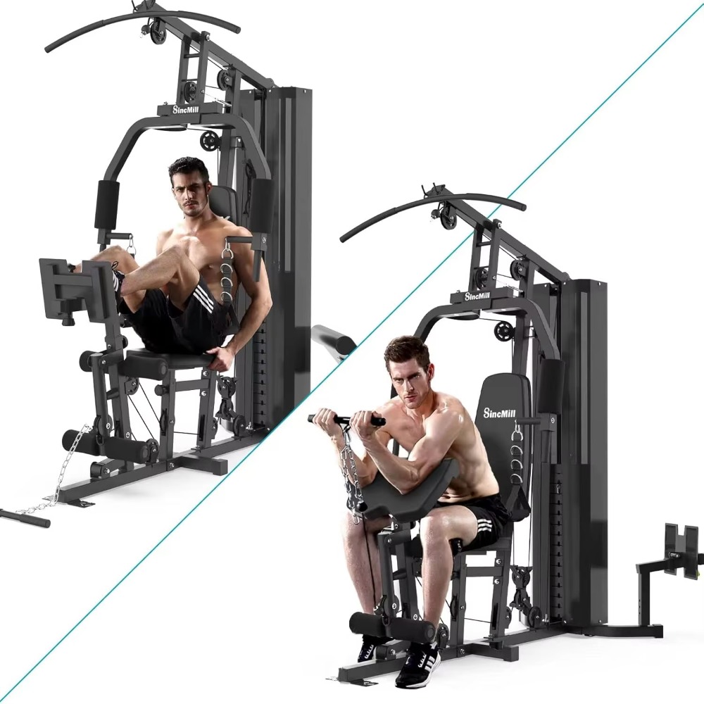 148LB Peralatan Gym Multifungs - Home Gym Half Rack ulasan dan harga