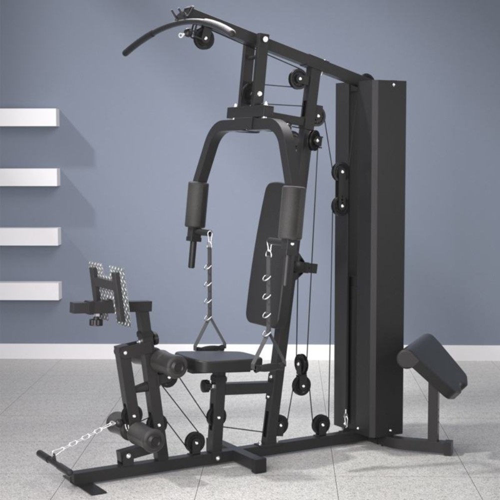 Sistem Kabel Pulley Multifungs - Pulley Home Gym ulasan dan harga
