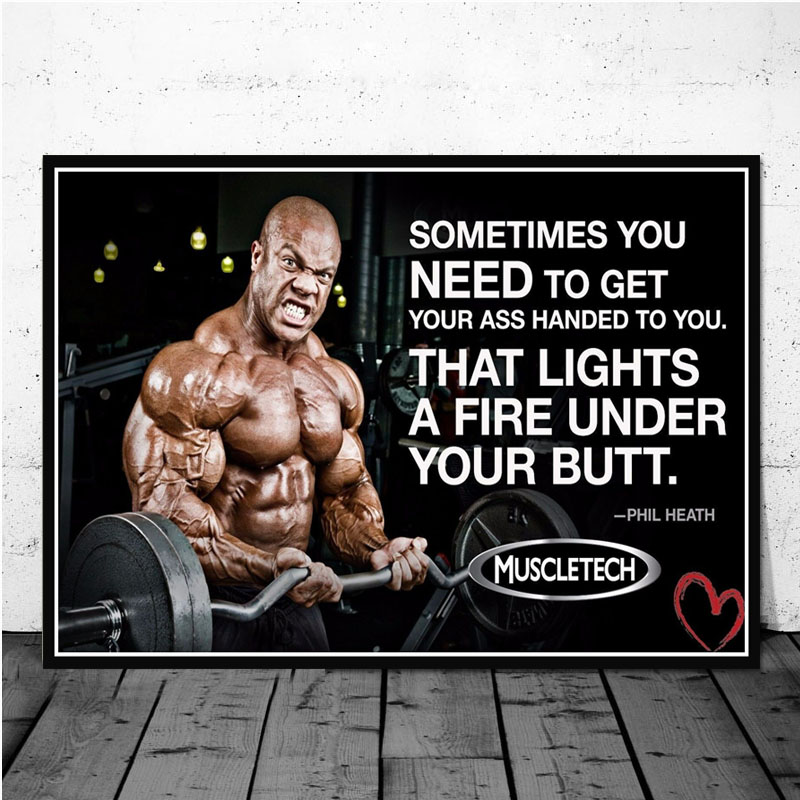 Ronnie Yah Poster Lukisan Kanv - Home Gym York ulasan dan harga