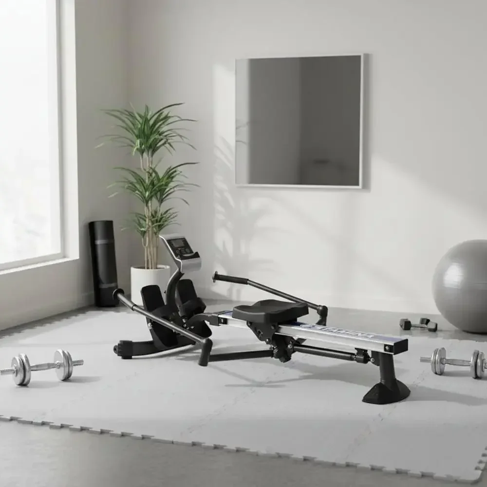 Mesin Dayung Hidrolik, Resiste - Home Gym Machine ulasan dan harga
