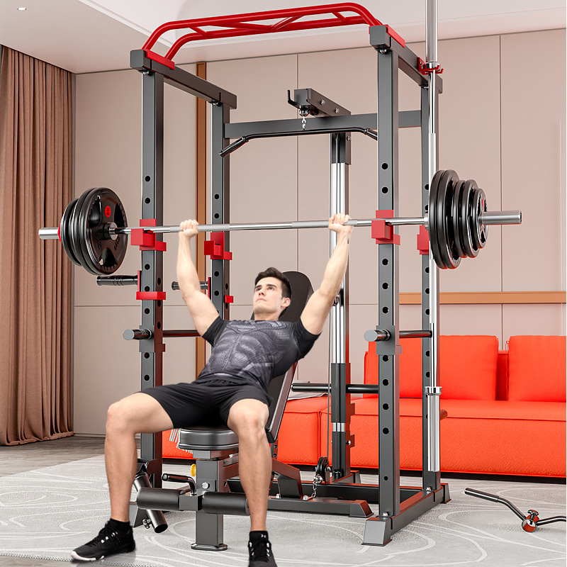 Rak Squat Multifungsi, Rangka  - Home Gym Half Rack ulasan dan harga