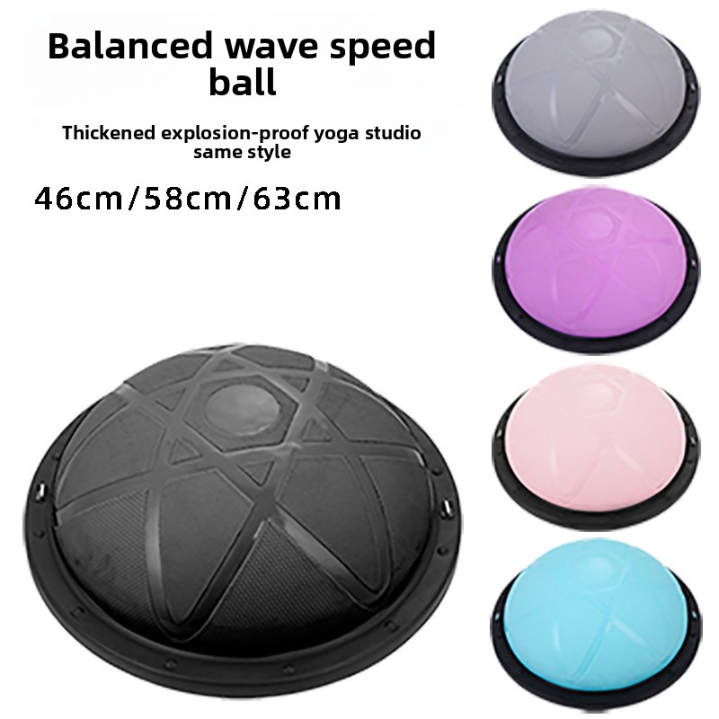 Bola Bosu Tebal Anti-Ledakan B - Home Gym Half Rack ulasan dan harga