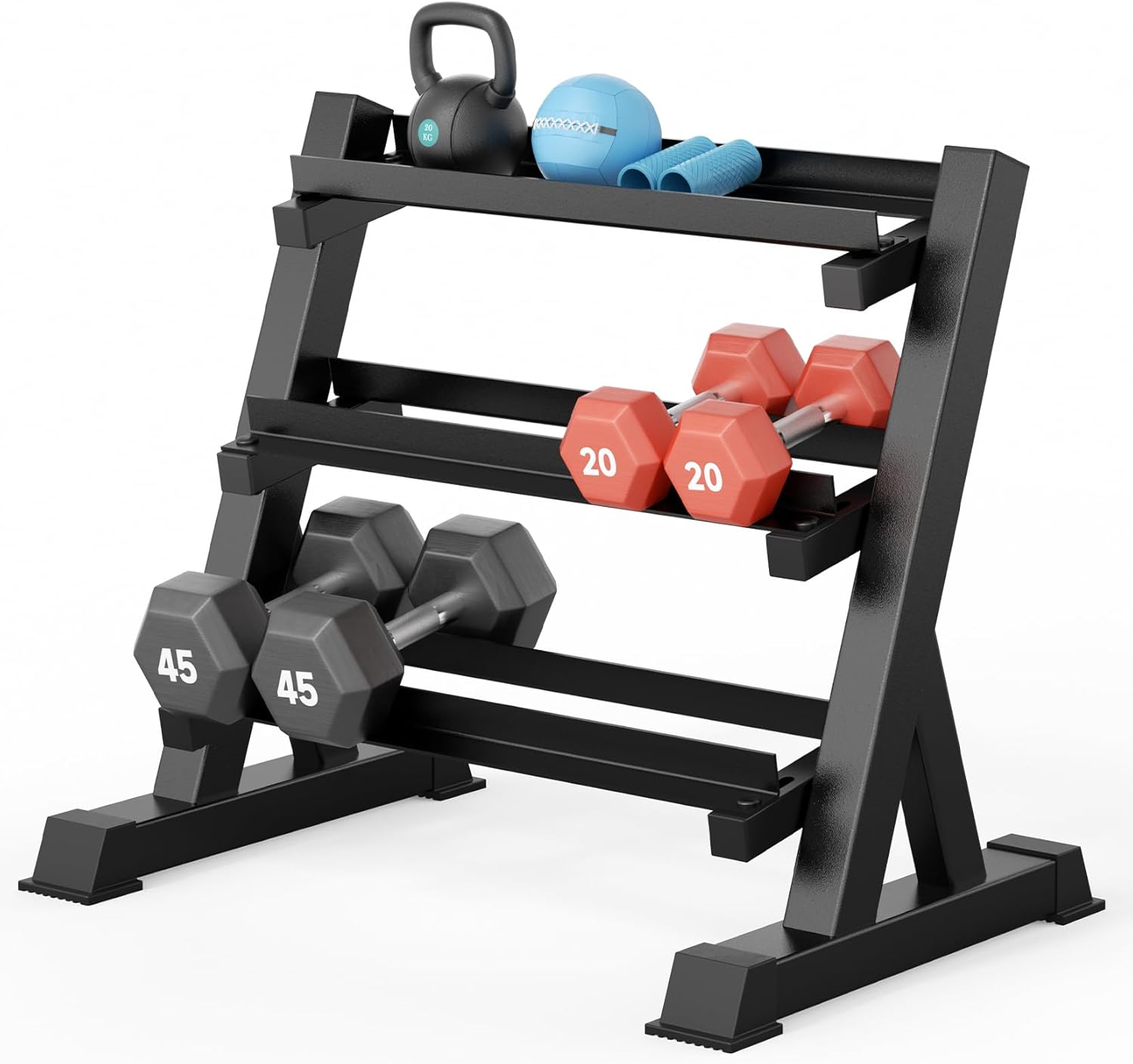 Rak Dumbbell Home Gym, 3 & 5 T - Home Gym Training ulasan dan harga